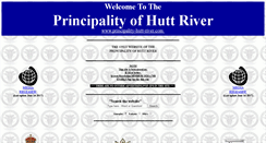 Desktop Screenshot of hutt-river-principality.com